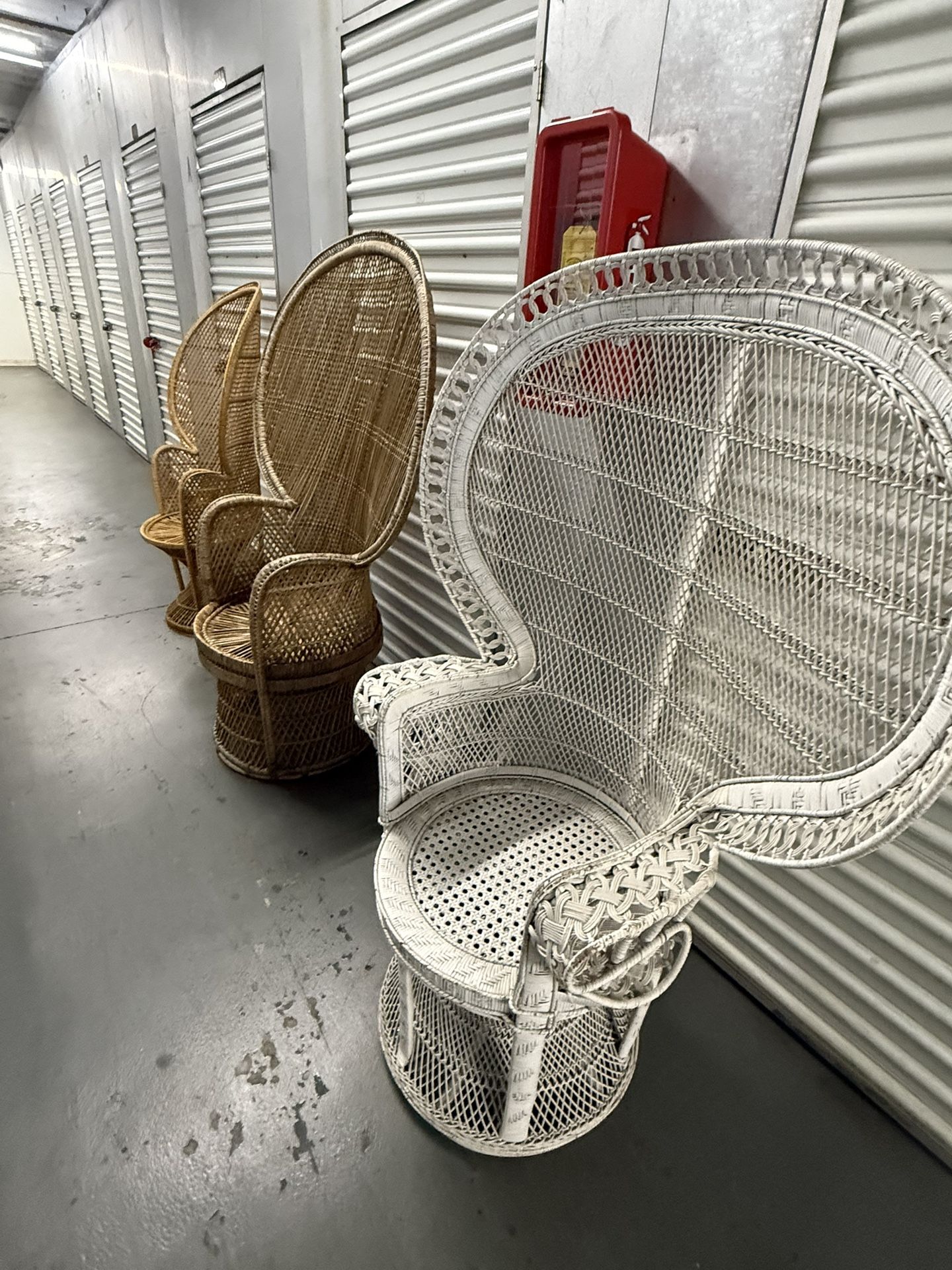 Large Beautiful Peacock Chair