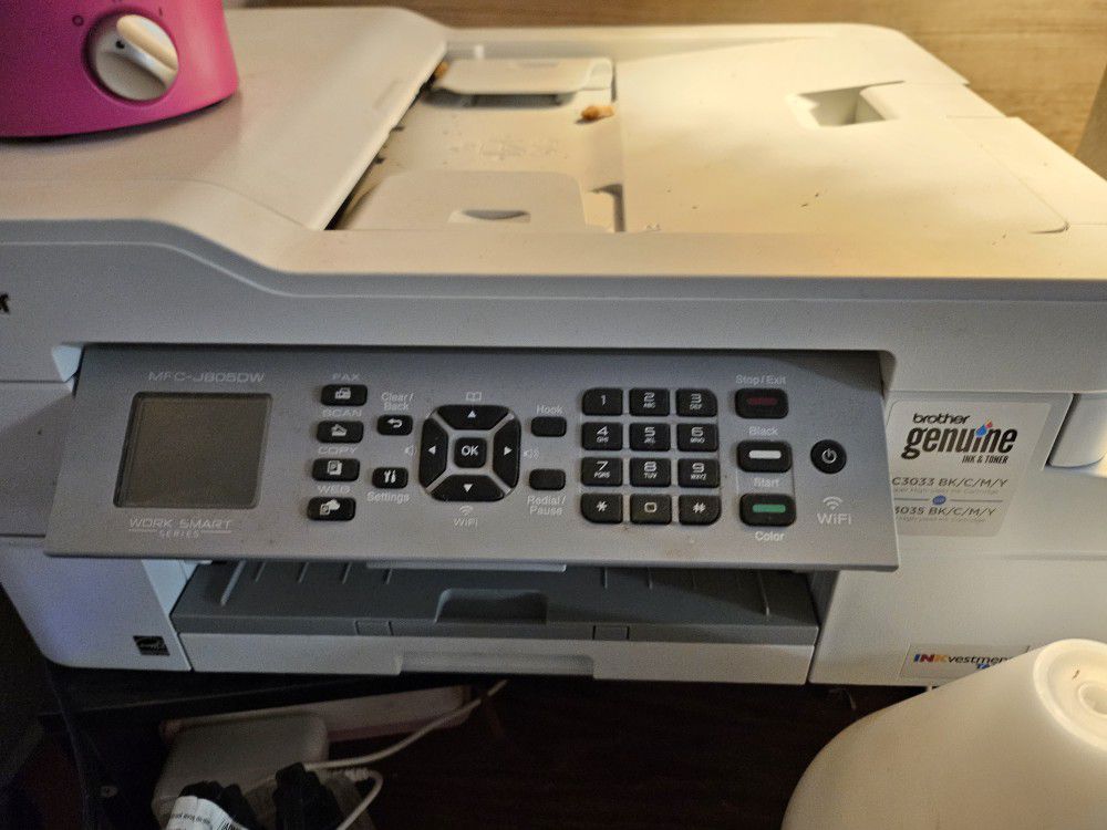 Brother Inkvestment Printer/scanner/faxer $175 Retail 