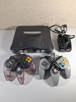 Nintendo 64 Console Tested - Working