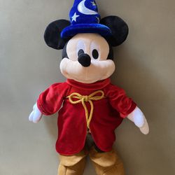 Sorcerer Mickey Mouse Stuffed Animal from Disneyland Park
