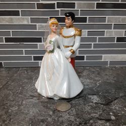 Cinderella and Prince Eric Poreclain Figurine