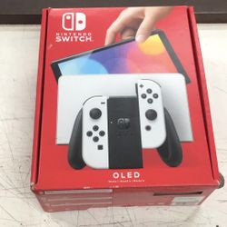Nintendo Switch OLED Like New In Original Box With Dock & 2 Games