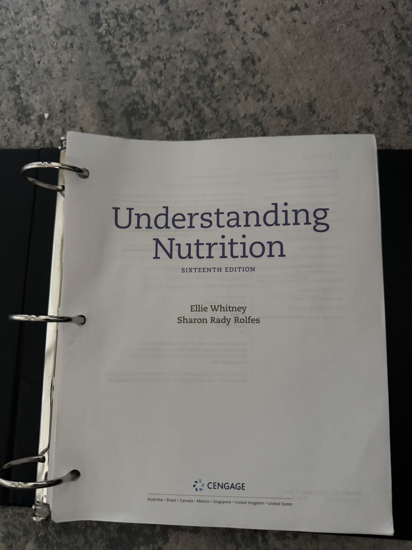 Understanding Nutrition  16th Edition!!