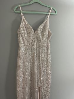 Party Long Dress Pink 
