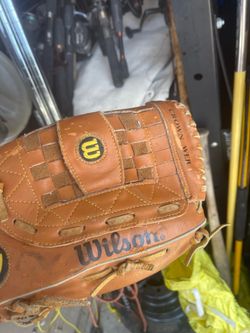 baseball glove etc $1