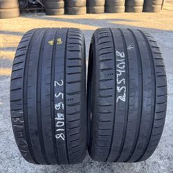 255/40/18 Michellin Pilot Sport (2)