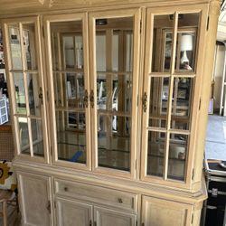 Beechwood Hutch/Console 2 Pc Set 