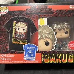 Bakugo Funko Tees 2XL Sealed