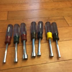 3/16 To 1/2 Nut Screwdrivers 