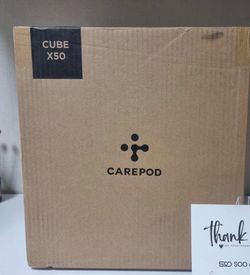 Brand New Carepod Cube Plus X50V - Sanitizing Warm + Cool Mist Stainless Steel Humidifier