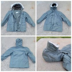 Vtg US Military N-3B Heavy Parka Coat