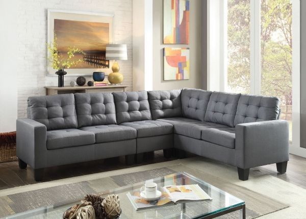 Brand New Grey Sectional Sofa