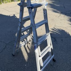Aluminum Werner Multi-Position Ladder Mk-22