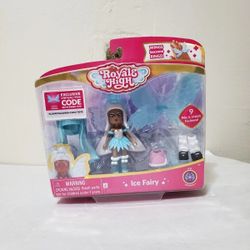 Royale High ICE FAIRY Fashion Doll & Accessories Exclusive Virtual Item Code
