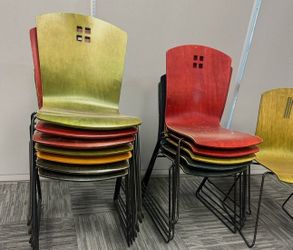 Wood commercial grade Stacking stack stackable chairs