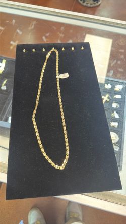 24” chain 14k 3 tone 16.2g