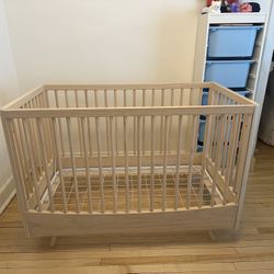 Baby Crib - 100% Pine Wood