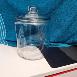 Glass Jar Perfect Condition,  Like New $15.00 