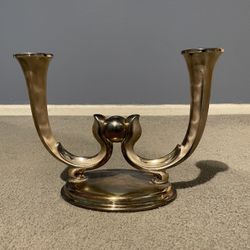 Rare Find - Vintage WMF Ikora Art Deco Silver Plate Candleholder