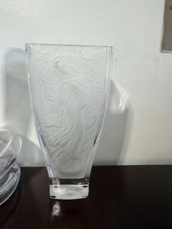 Crystal vase
