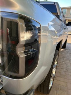 Smoked Tail Lights for 2014-2018 Chevy Silverado