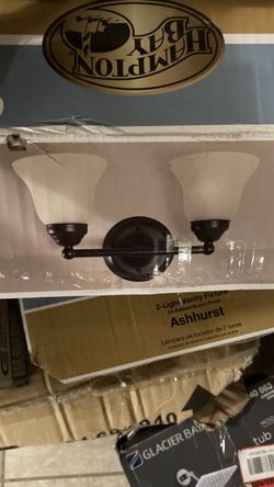 Hampton bay 2- light vanity fixture