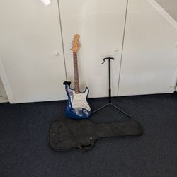 Squier Strat Electric Guitar By Fender