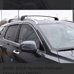 2023 Hyundai Palisade Cross Bars / Roof racks (W026) OEM 100% Authentic Hyundai