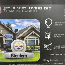 Pittsburgh Steelers NFL 7ft X 10ft Yard Inflatable
