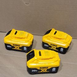 DeWalt 20V MAX XR 8 Ah Lithium-Ion Battery