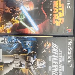 PlayStation, 2 Star Wars, both for 30