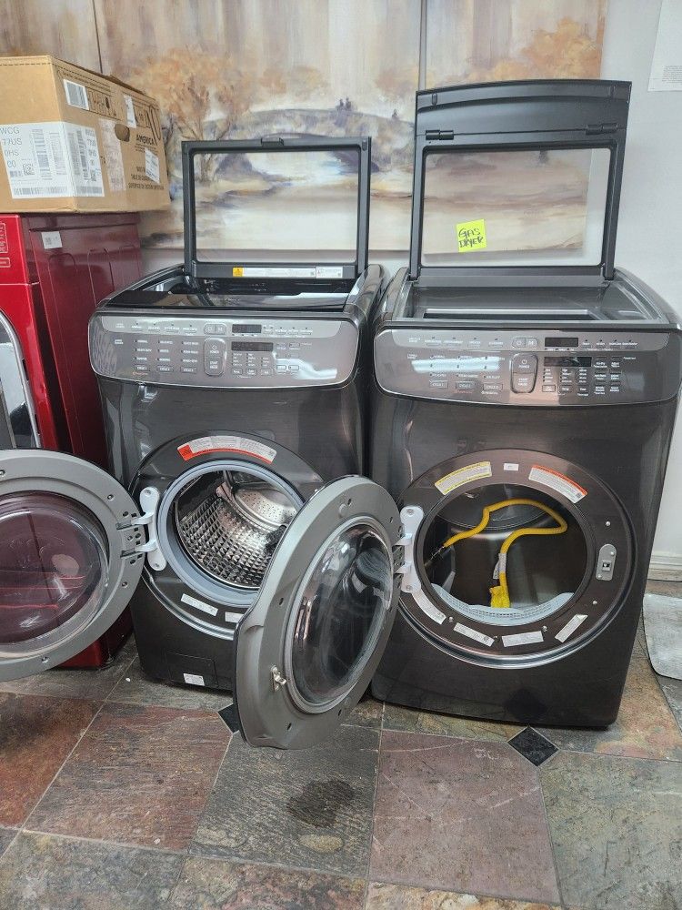 ๐ฏ๐SAMSUNG SET STEAM DOUBLE WASHER AND STEAM DOUBLE DRYER FLEX ๐