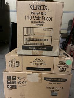 Xerox Phaser 6360 Printer Parts Lot