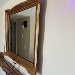 Mirror And Shelf 