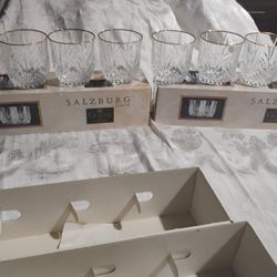 Vintage Two Boxes Of 4 Glasses Each One