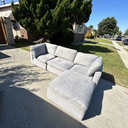 Cloud Couch Sectional Modular Sofa 4pc
