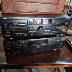 JVC Compu Link Component, Both $60