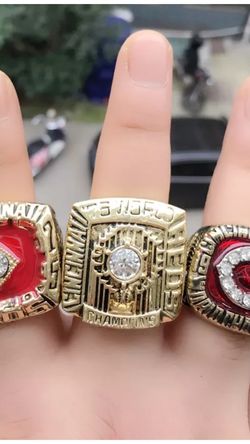 Cincinnati Reds Rings set of 3 new gift 🎁