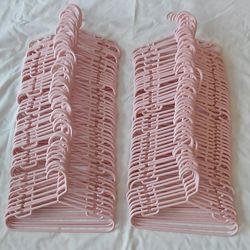 98  Plastic Baby Girl Toddler Clothes Hangers Light Pink Toys-R-Us Brand