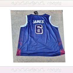 LeBron James USA Jersey Genuine Team Gear significant big