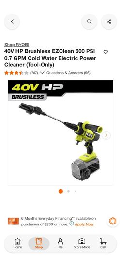 Ryobi power cleaner