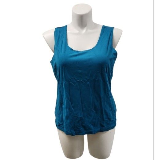 Chico's Size 3/16Teal Sleeveless Tank Top