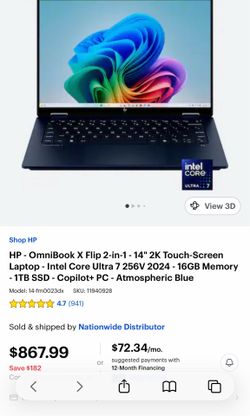 HP Omnibook X Flip 2-1