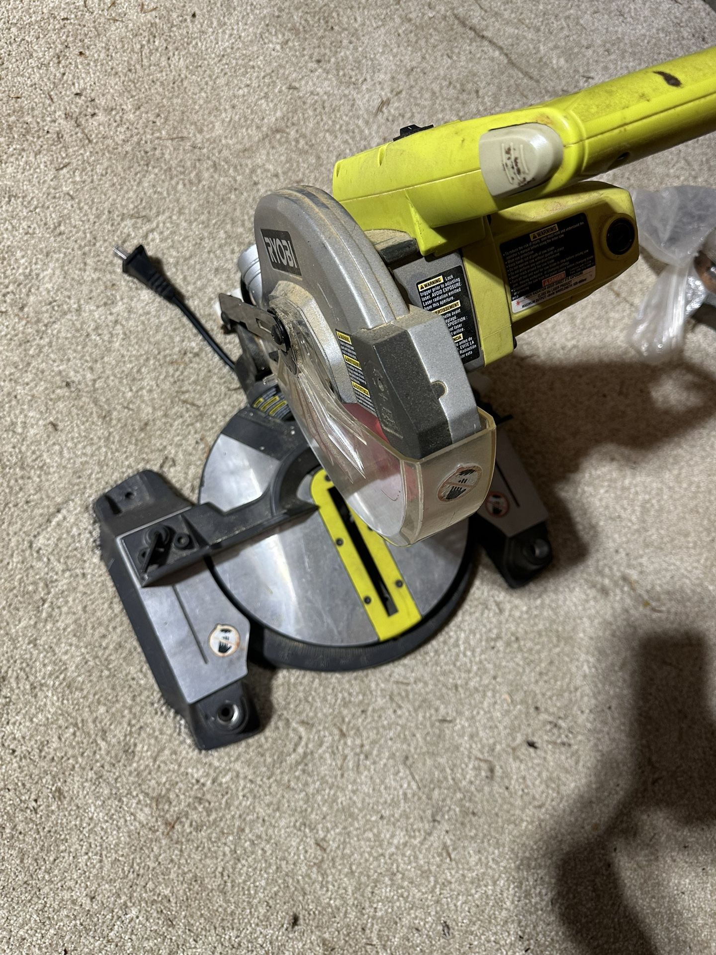 Ryobi Corded 7-1/4 in. Compound Chop Miter Saw