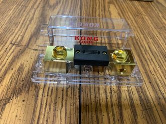 New  Car Audio Amplifier Fuse Block $15 Each ( 0 or 4 Gauge  Available )