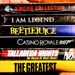 NEW 7 DVDs (+1used/like new)