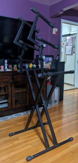 Quik-Lok Three Tier Keyboard Stand