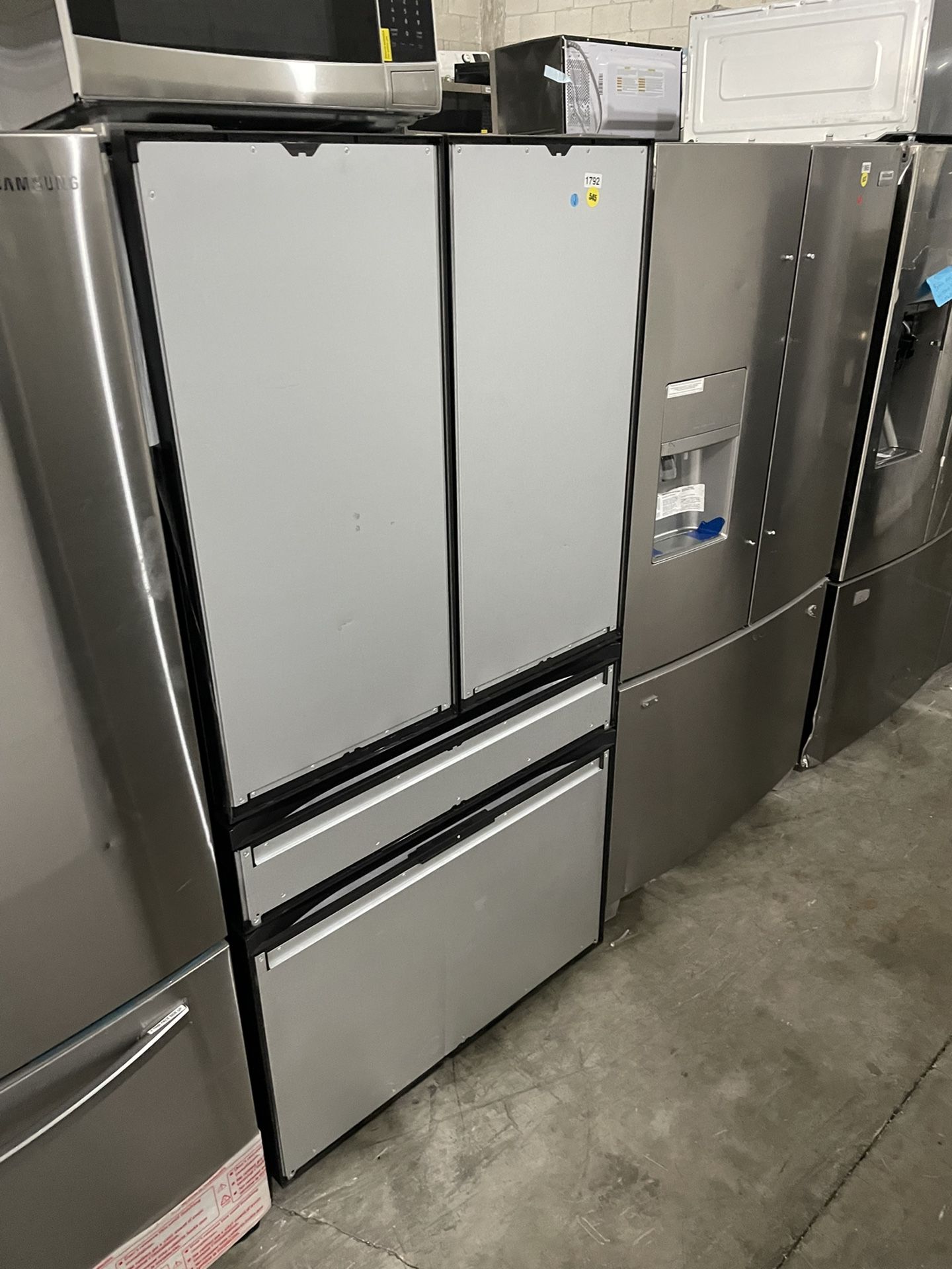  Samsung bespoke 36” panel ready french door refrigerator 4 doors $1750