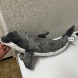 Six Flags Plush Dolphin From Dolphin Show