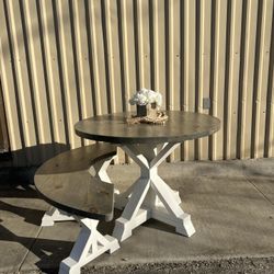 Custom Dining Table Farmhouse Country French Modern Rustic Solid Wood Set Restoration Hardware Insp Bench Hand Built Round Oval Counter Breakfast  